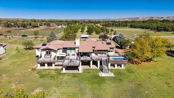 8.45 Acres of Residential Land with Home for Sale in Camp Verde, Arizona