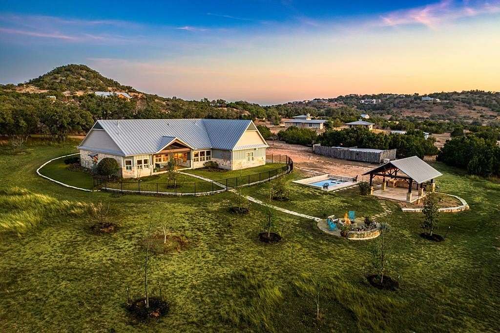 6.57 Acres of Residential Land with Home for Sale in Fredericksburg, Texas