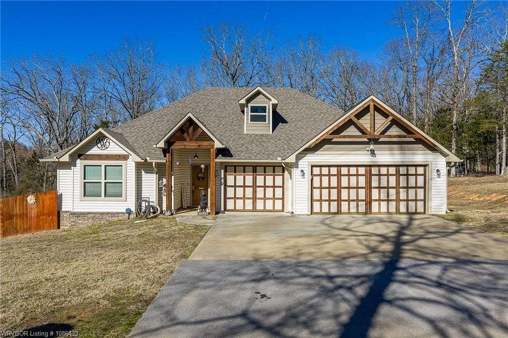 7.53 Acres of Land with Home for Sale in Mountainburg, Arkansas