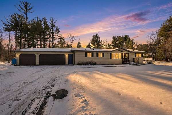 20.6 Acres of Recreational Land with Home for Sale in Wisconsin Rapids, Wisconsin