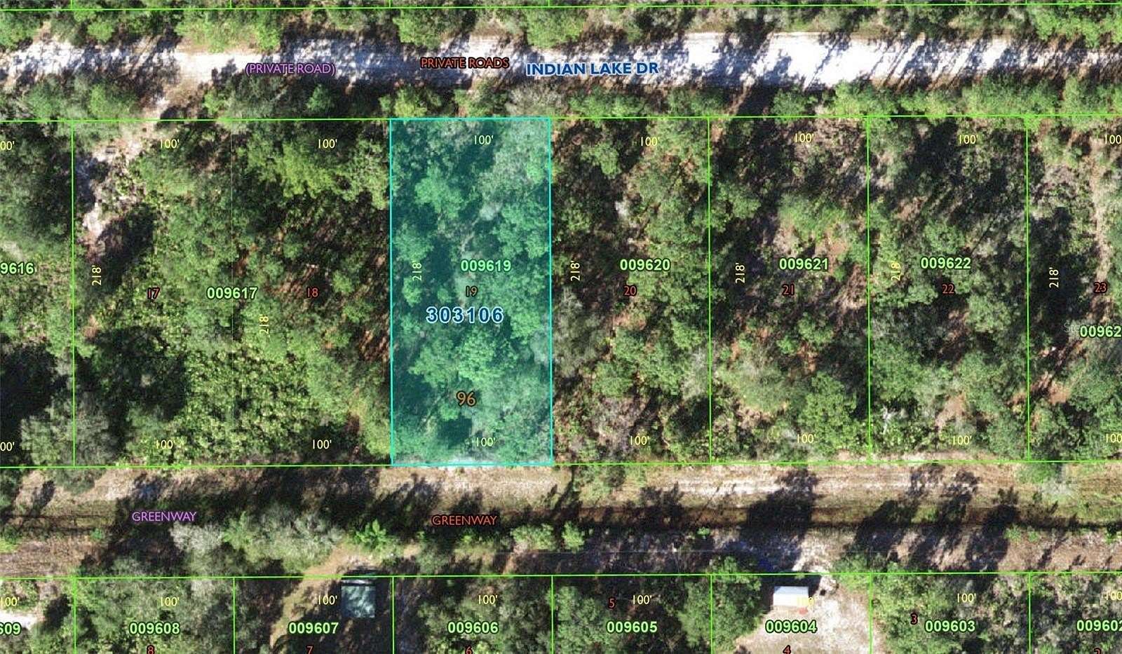 0.5 Acres of Land for Sale in Indian Lake Estates, Florida