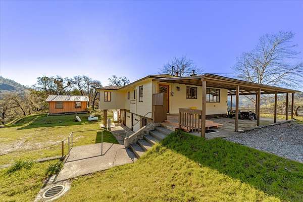 14.5 Acres of Land with Home for Sale in Blocksburg, California