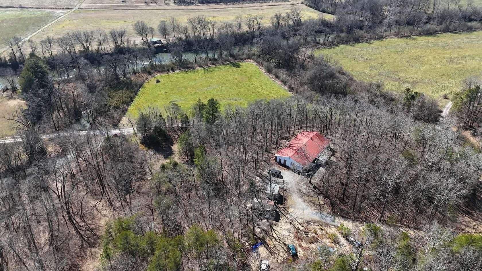 10 Acres of Land with Home for Sale in Chatsworth, Georgia