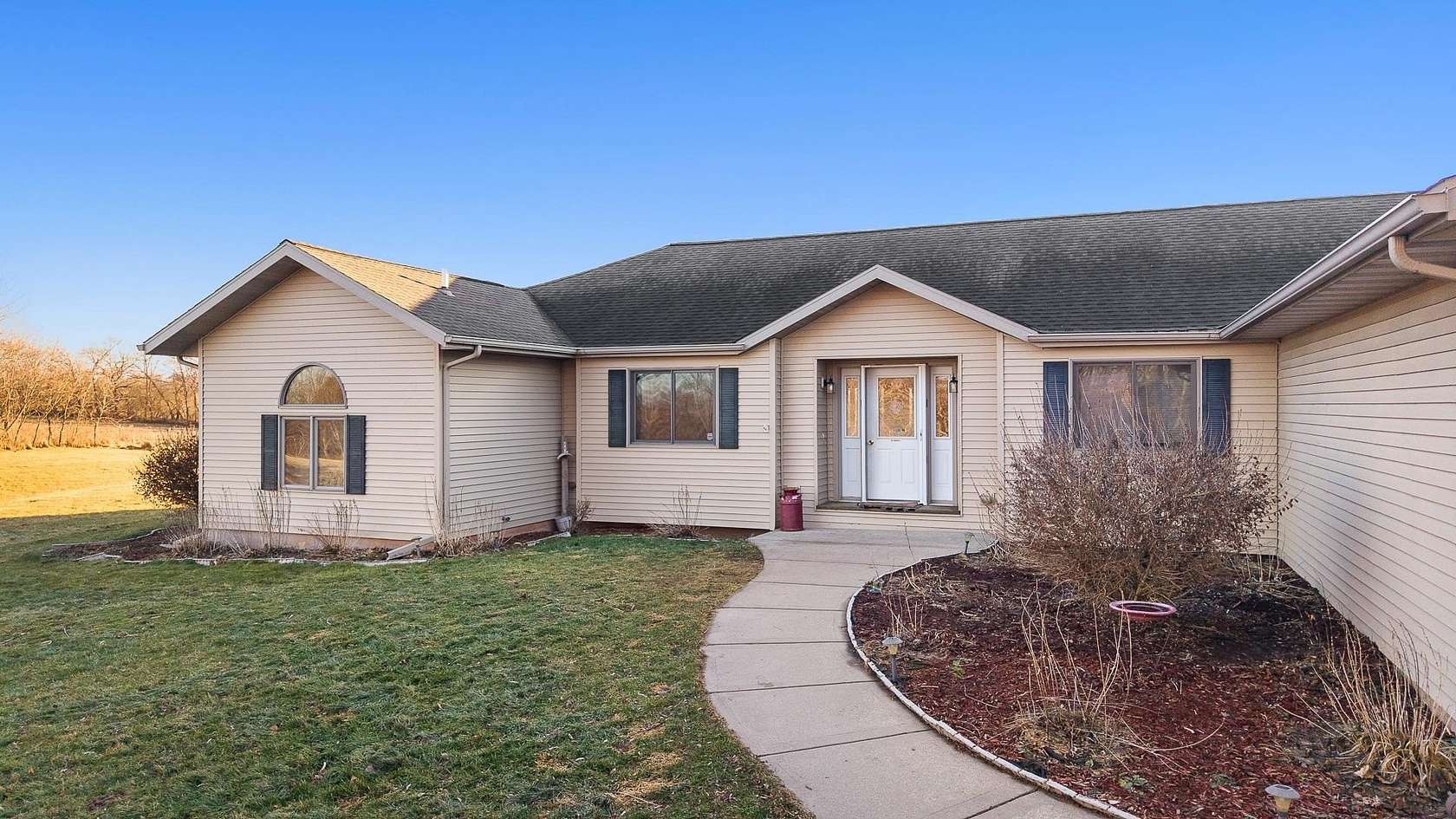 17.6 Acres of Recreational Land with Home for Sale in Oregon, Wisconsin