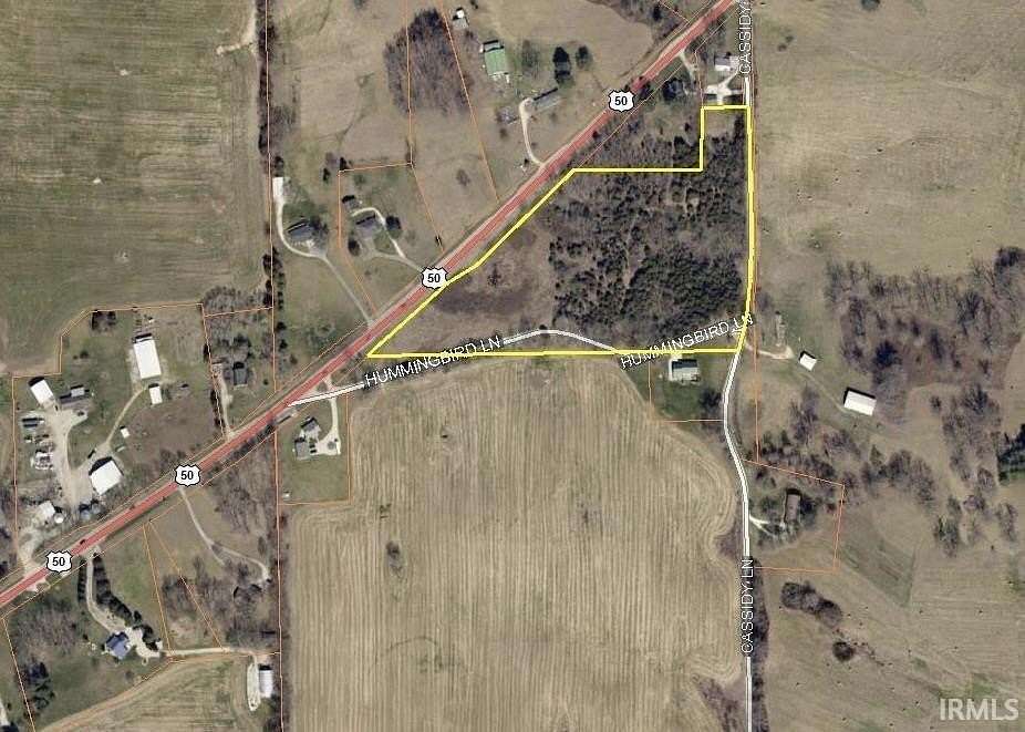 13 Acres of Agricultural Land for Sale in Mitchell, Indiana