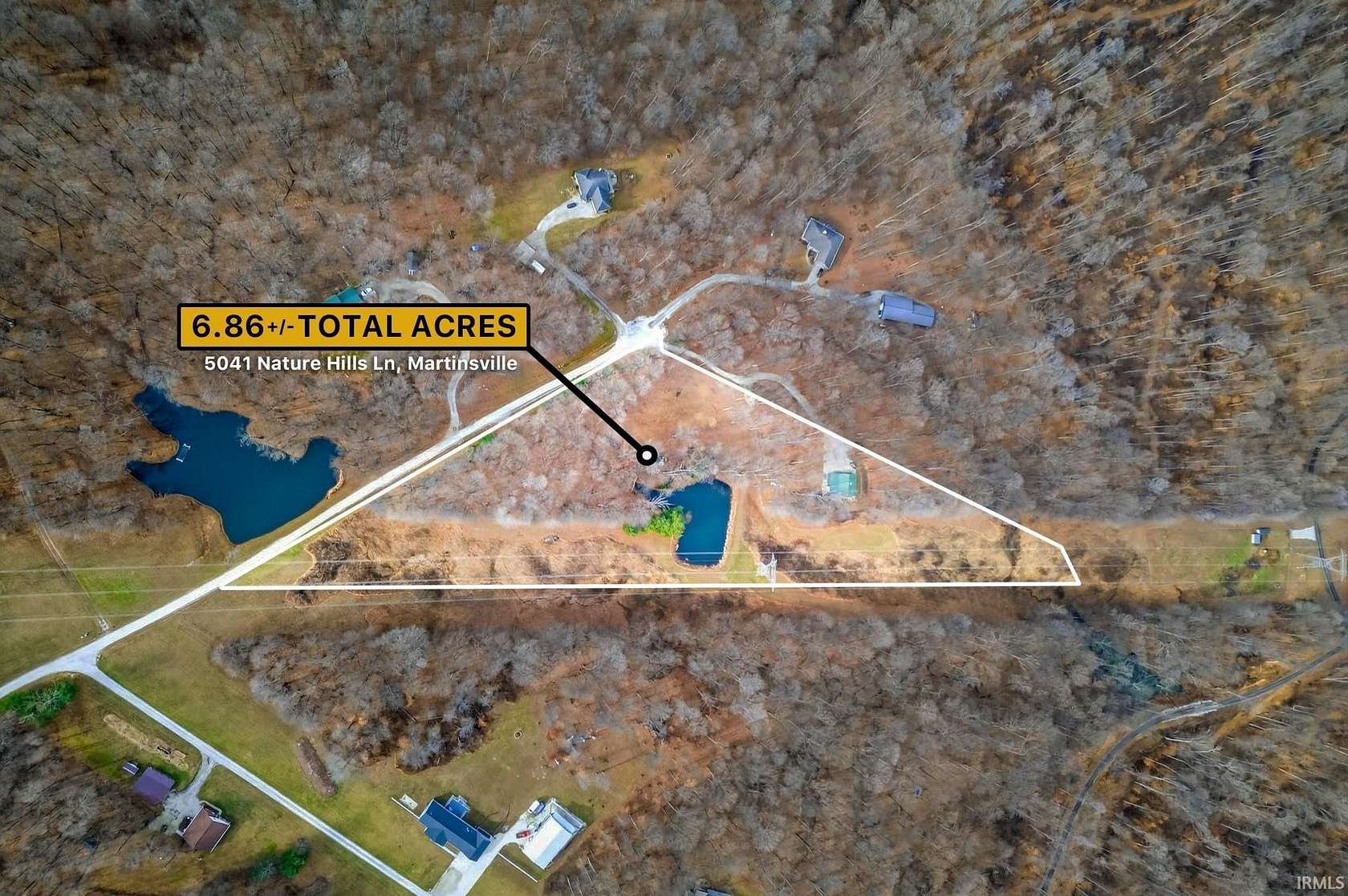 6.86 Acres of Residential Land for Sale in Martinsville, Indiana