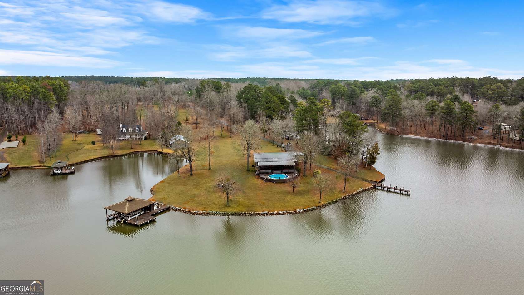 4 Acres of Land with Home for Sale in Eatonton, Georgia