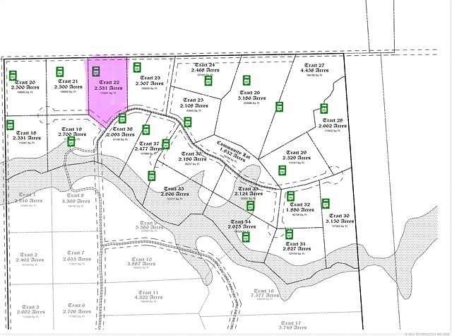 2.53 Acres of Residential Land for Sale in Colbert, Oklahoma