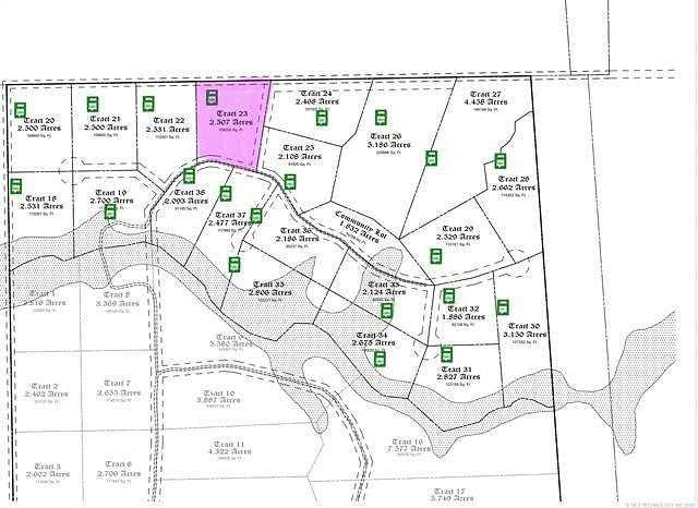 2.5 Acres of Residential Land for Sale in Colbert, Oklahoma