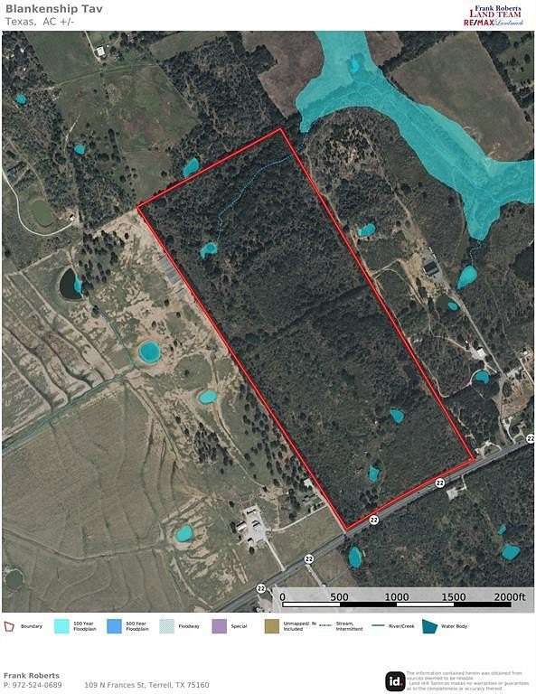 103 Acres of Recreational Land for Sale in Whitney, Texas