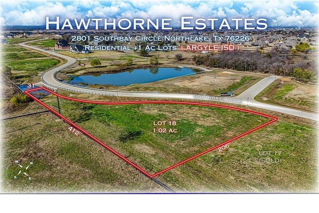 1 Acre of Residential Land for Sale in Northlake, Texas