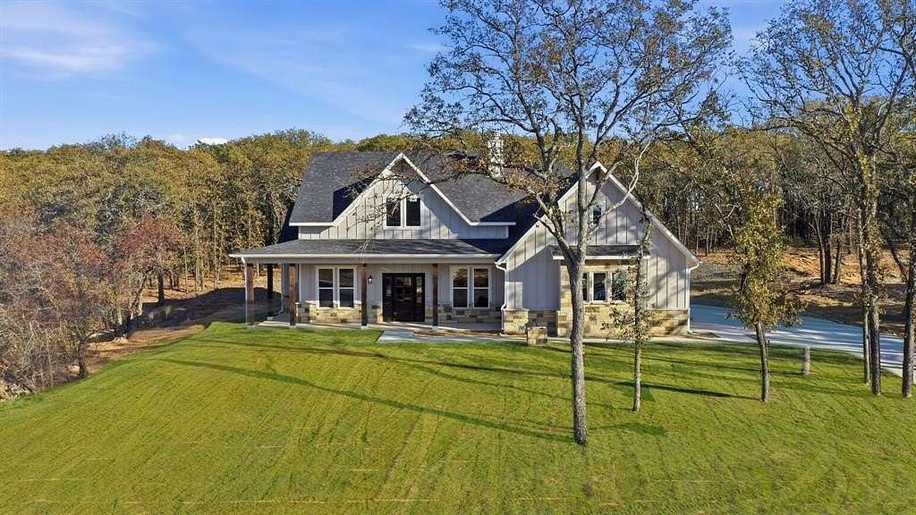 2 Acres of Residential Land with Home for Sale in Poolville, Texas