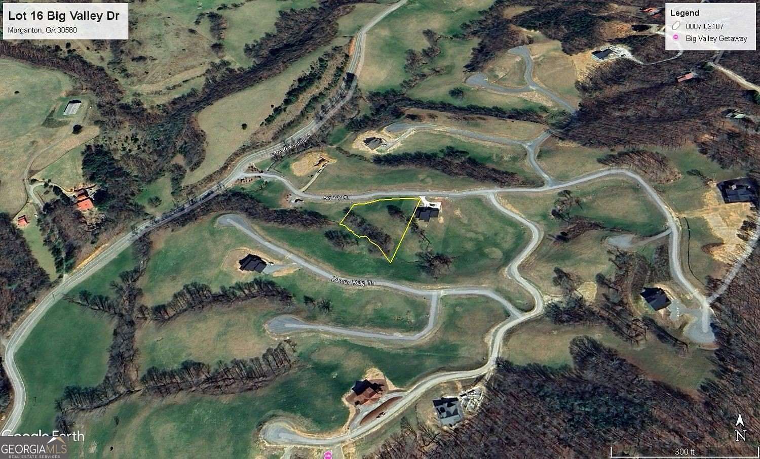 1.1 Acres of Residential Land for Sale in Morganton, Georgia