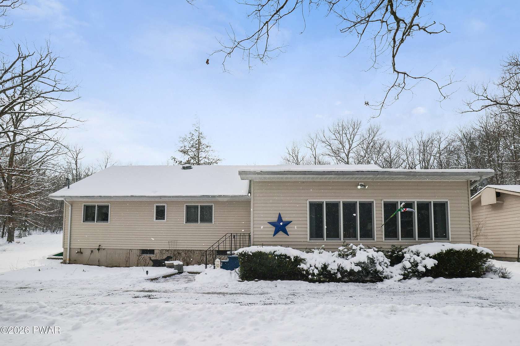 17.3 Acres of Recreational Land with Home for Sale in Beach Lake, Pennsylvania