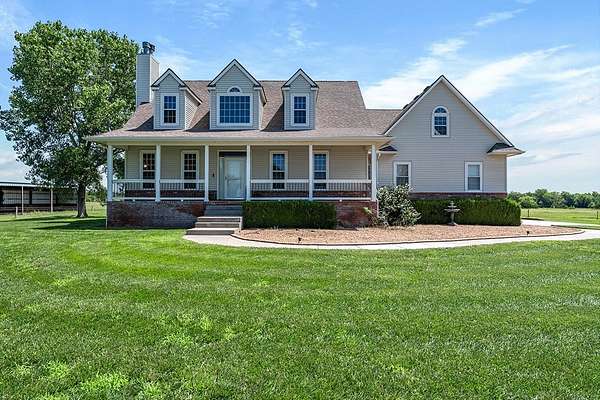 10 Acres of Land with Home for Sale in Douglass, Kansas