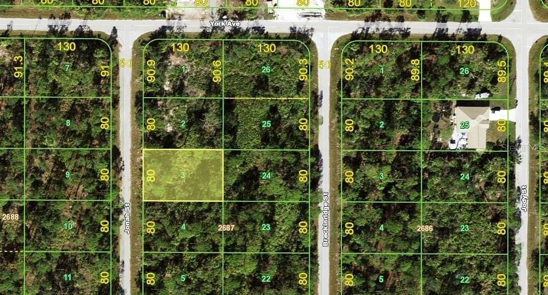 0.23 Acres of Residential Land for Sale in Port Charlotte, Florida
