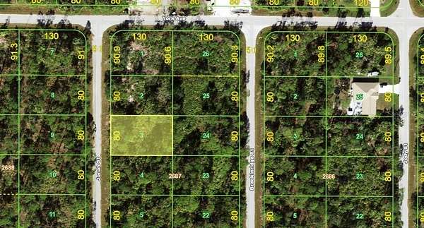 0.23 Acres of Residential Land for Sale in Port Charlotte, Florida