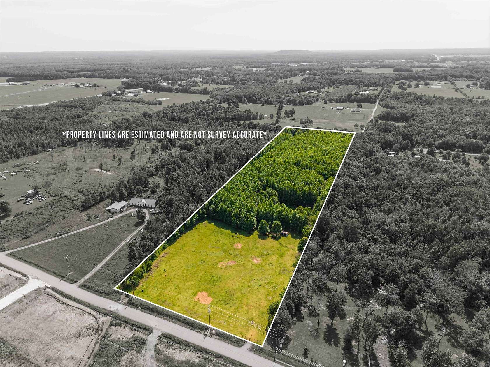 10 Acres of Recreational & Residential Land for Sale in El Paso, Arkansas