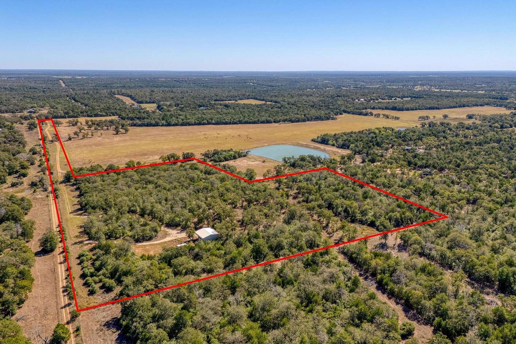 18.9 Acres of Recreational Land for Sale in Rosanky, Texas