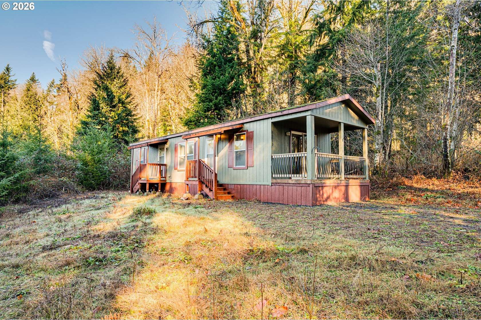 19.4 Acres of Land with Home for Sale in Amboy, Washington