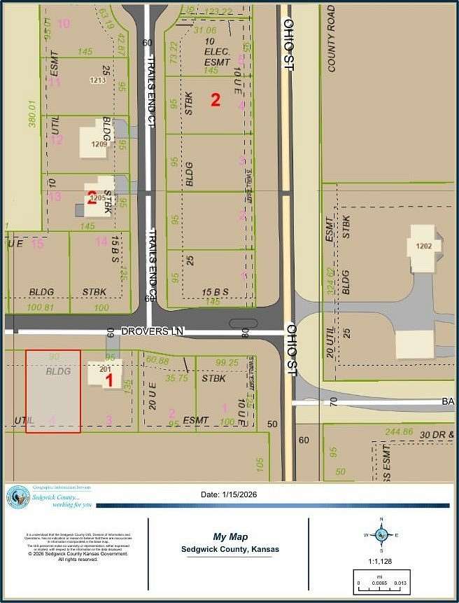 0.27 Acres of Residential Land for Sale in Mount Hope, Kansas