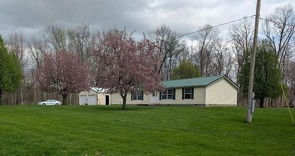 5 Acres of Land with Home for Sale in Bennington, Indiana
