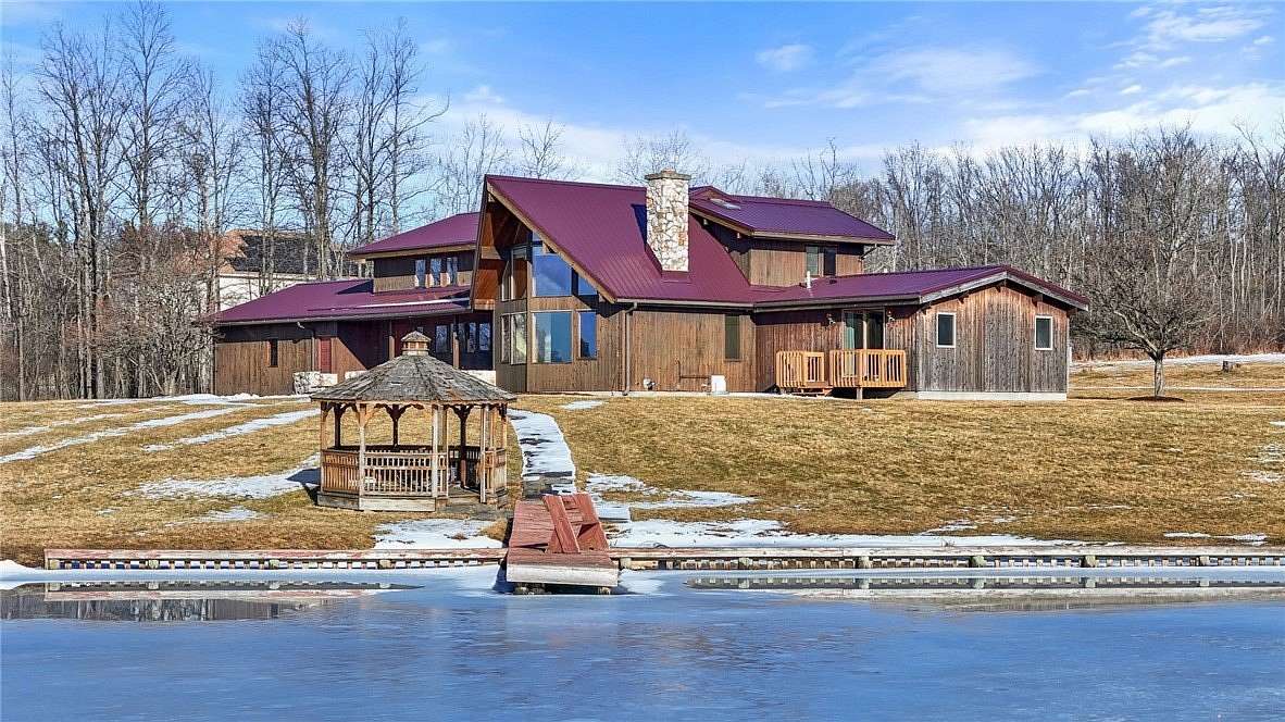 21.9 Acres of Agricultural Land with Home for Sale in Ithaca, New York