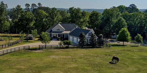 7.79 Acres of Land with Home for Sale in Aiken, South Carolina
