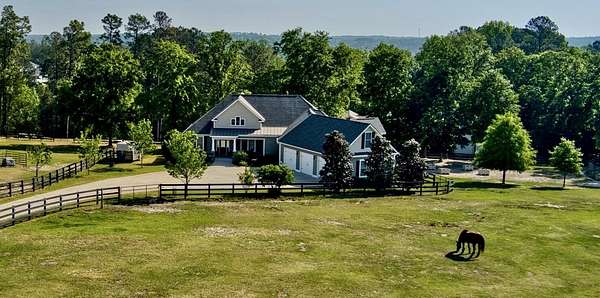 7.79 Acres of Land with Home for Sale in Aiken, South Carolina