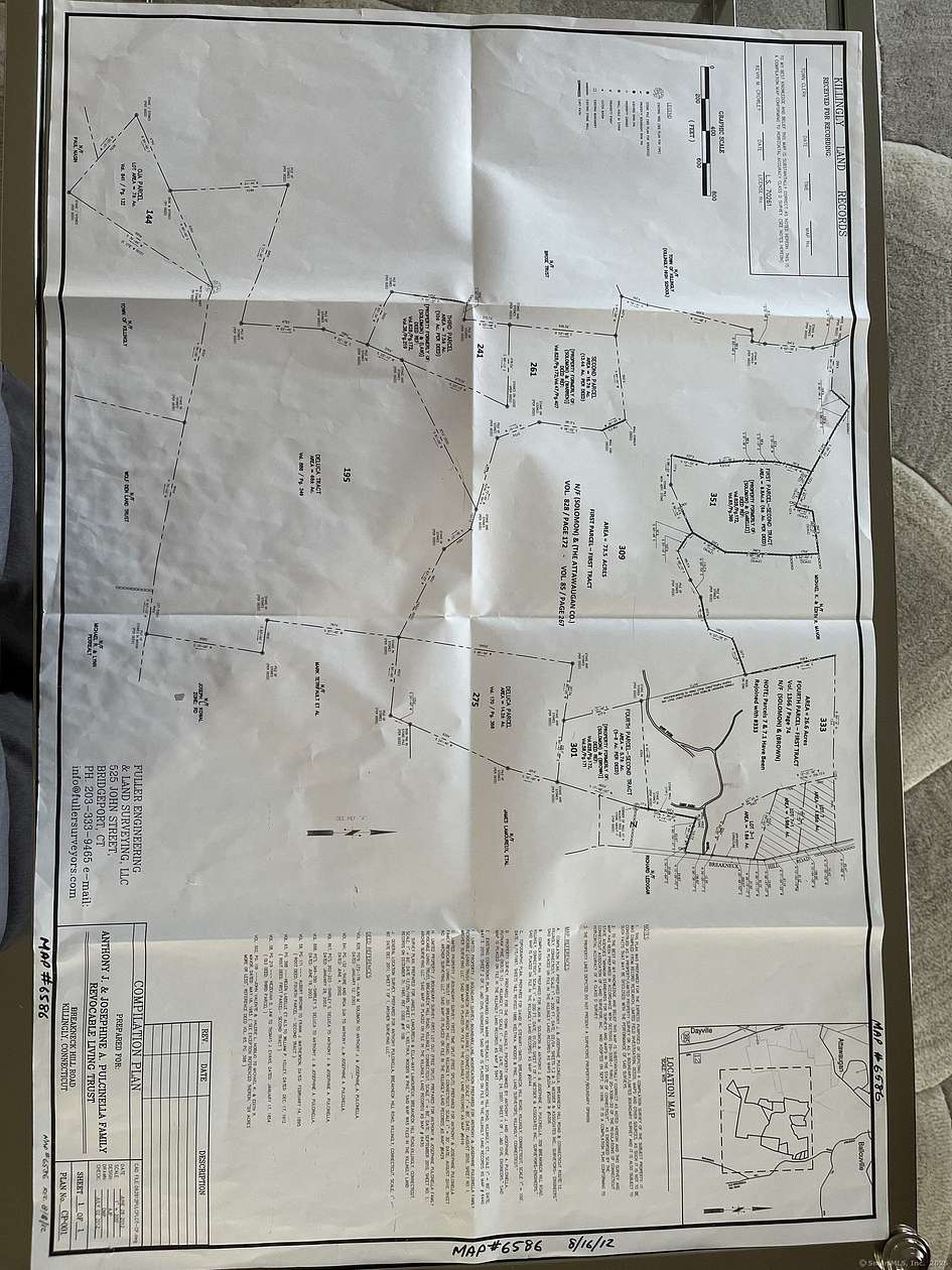 216 Acres of Agricultural Land for Sale in Killingly Town, Connecticut