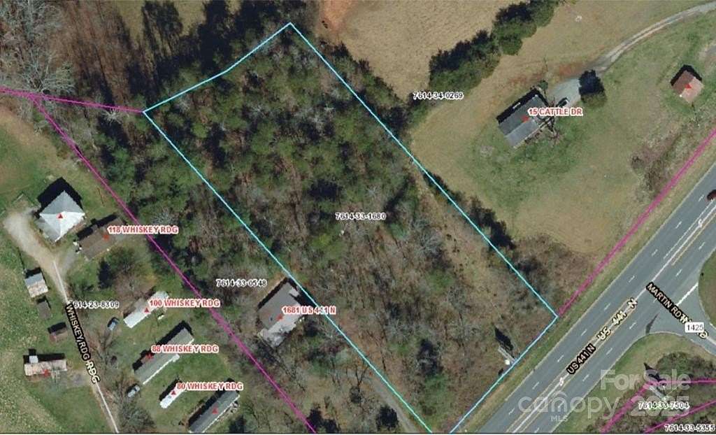 2 Acres of Commercial Land for Sale in Whittier, North Carolina