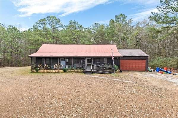 11.4 Acres of Land with Home for Sale in Cusseta, Alabama