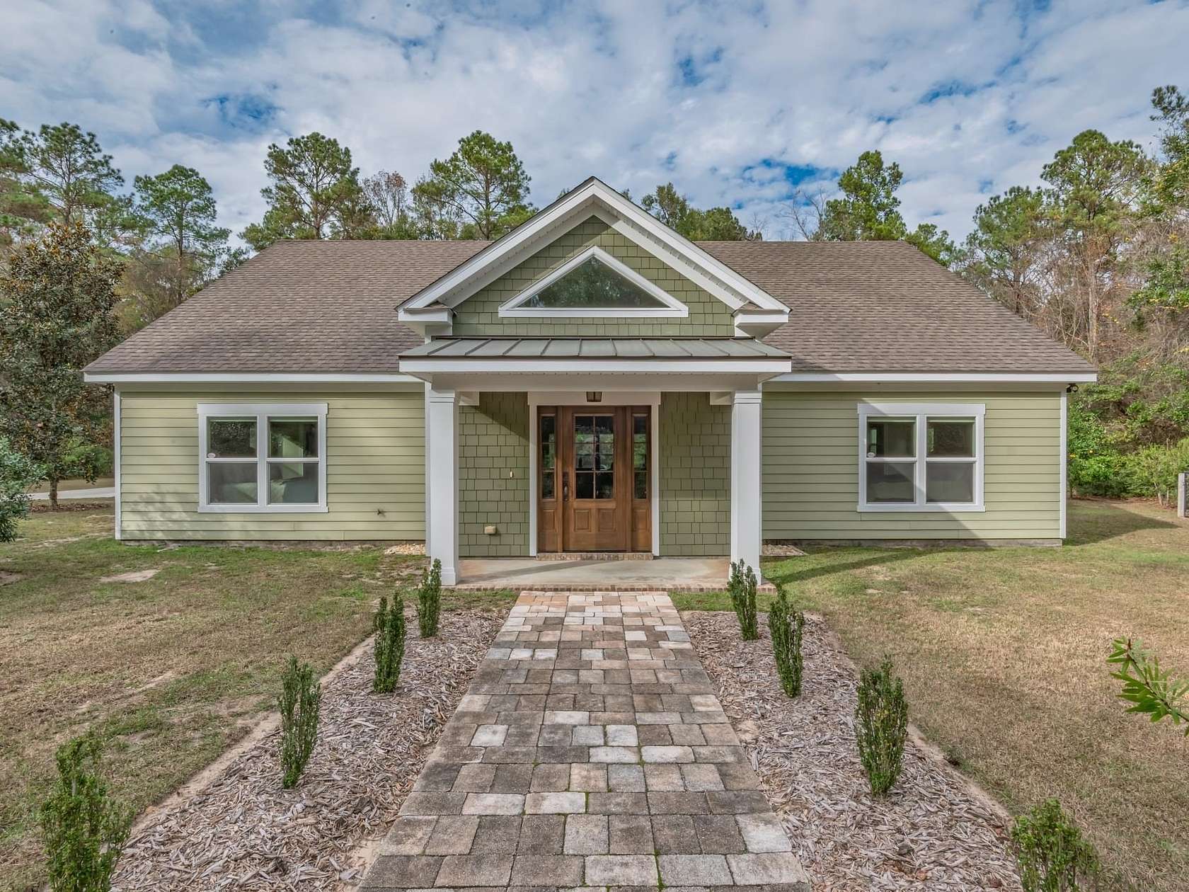 5 Acres of Residential Land with Home for Sale in Crawfordville, Florida