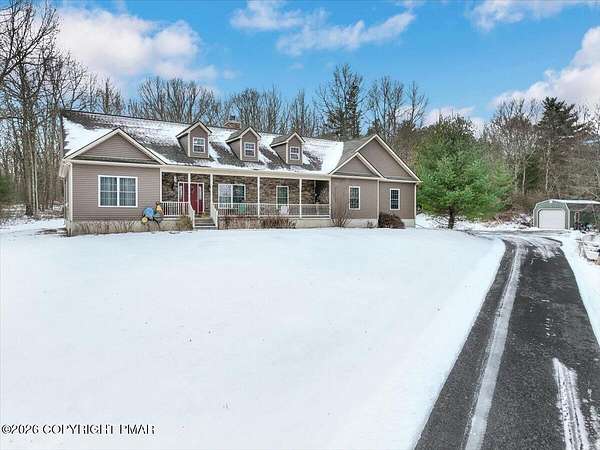 10 Acres of Land with Home for Sale in Jim Thorpe, Pennsylvania