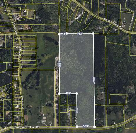 54.9 Acres of Recreational Land for Sale in Rock Spring, Georgia