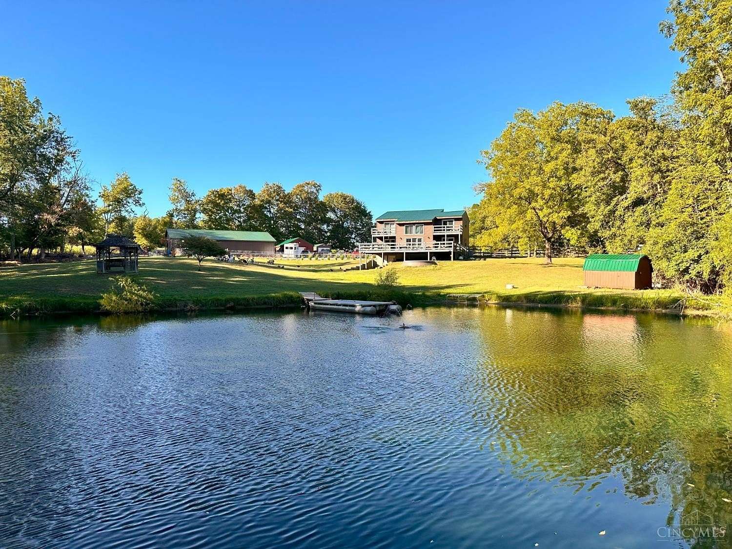 15 Acres of Recreational Land with Home for Sale in Washington Township, Ohio