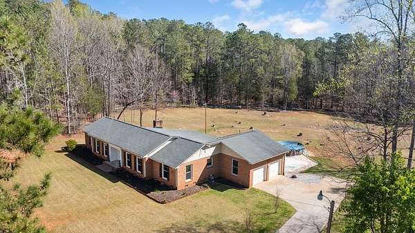 4.1 Acres of Land with Home for Sale in Abbeville, South Carolina