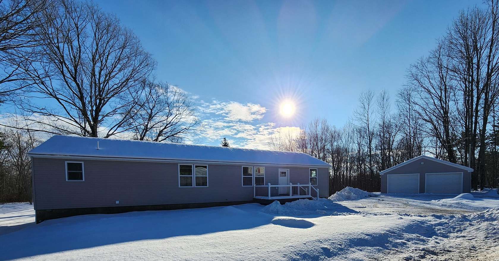 6.3 Acres of Residential Land with Home for Sale in Winslow, Maine