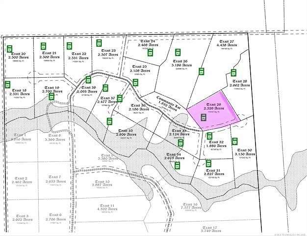 2.53 Acres of Residential Land for Sale in Colbert, Oklahoma
