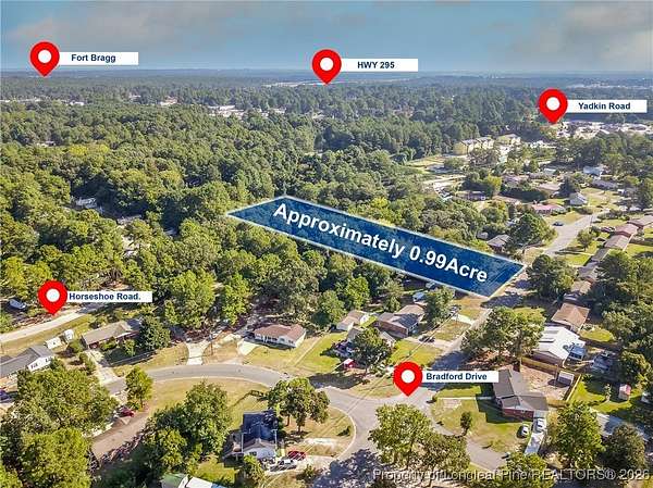0.99 Acres of Residential Land for Sale in Fayetteville, North Carolina