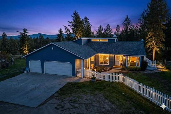 15 Acres of Land with Home for Sale in Deer Park, Washington