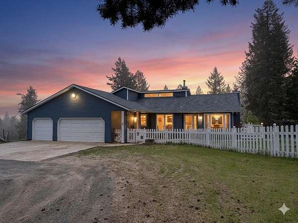 15 Acres of Land with Home for Sale in Deer Park, Washington