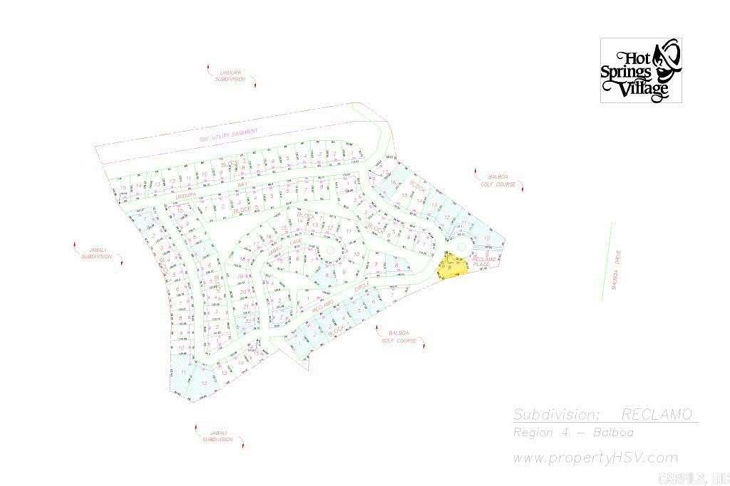 0.38 Acres of Residential Land for Sale in Hot Springs Village, Arkansas