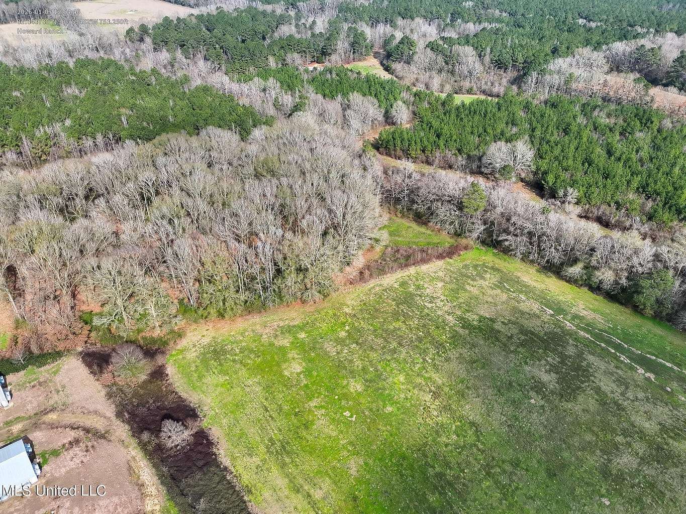 34 Acres of Recreational Land & Farm for Sale in Smithdale, Mississippi