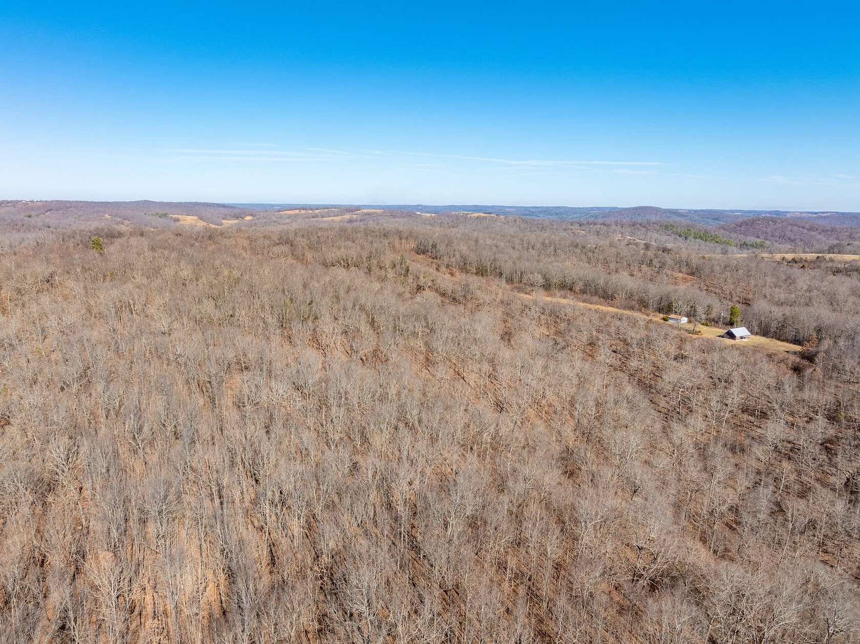 30 Acres of Recreational Land with Home for Sale in Mount Pleasant, Arkansas