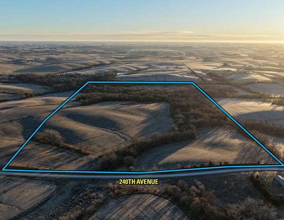 80 Acres of Recreational Land & Farm for Sale in Mount Ayr, Iowa