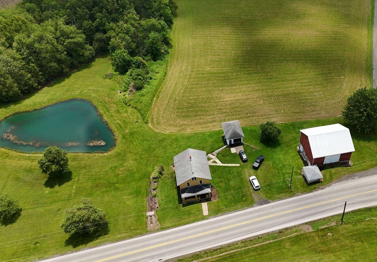 57 Acres of Agricultural Land with Home for Sale in Smicksburg, Pennsylvania