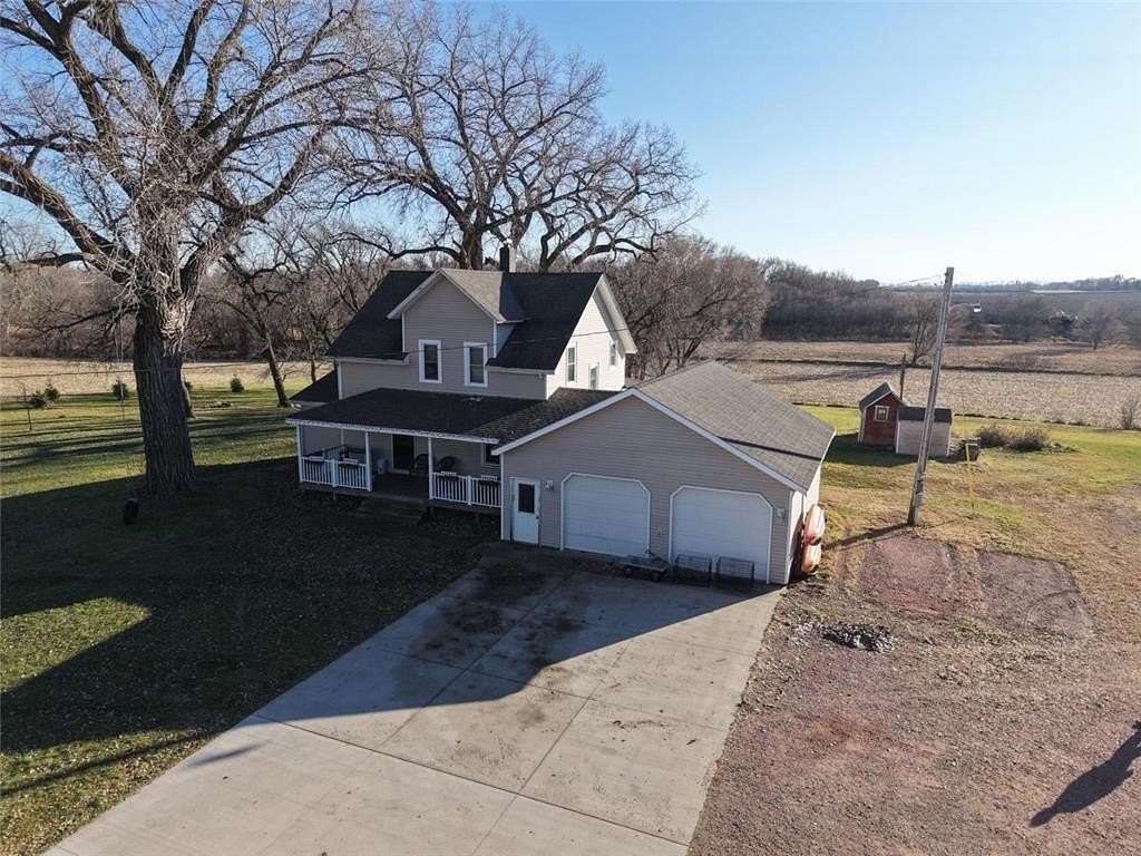 6.74 Acres of Land with Home for Sale in Revere, Minnesota