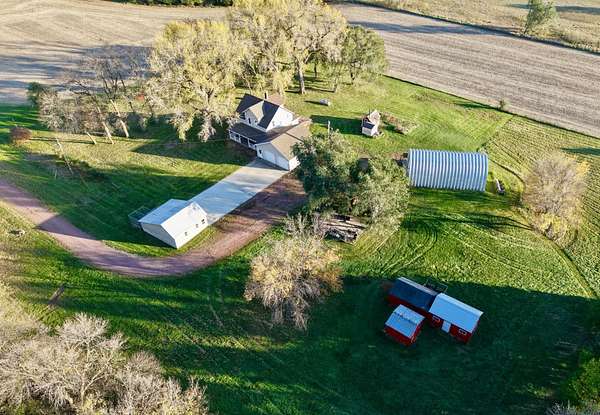 6.74 Acres of Land with Home for Sale in Revere, Minnesota