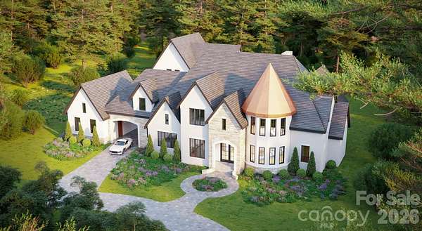 3.29 Acres of Residential Land with Home for Sale in Weddington, North Carolina